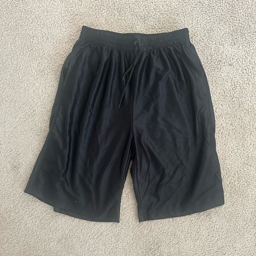 Men's Black Athletic Shorts